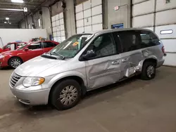 Salvage cars for sale at Blaine, MN auction: 2007 Chrysler Town & Country LX