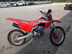 Salvage motorcycles for sale at Sandston, VA auction: 2024 Honda CRF250 F