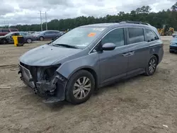 Salvage cars for sale at Greenwell Springs, LA auction: 2014 Honda Odyssey EXL