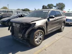 2021 Ford Explorer XLT en venta en Sacramento, CA