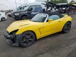 Salvage cars for sale at Denver, CO auction: 2007 Saturn Sky Redline