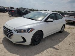 Salvage cars for sale at Houston, TX auction: 2018 Hyundai Elantra SE