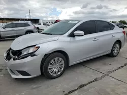 Salvage cars for sale at Grand Prairie, TX auction: 2018 Nissan Sentra S