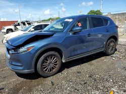 Salvage cars for sale at Homestead, FL auction: 2021 Mazda CX-5 Touring