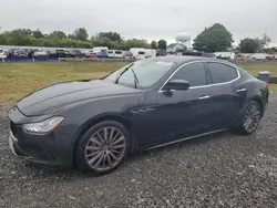 Flood-damaged cars for sale at auction: 2017 Maserati Ghibli S