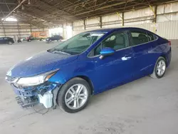 Salvage cars for sale at Phoenix, AZ auction: 2016 Chevrolet Cruze LT