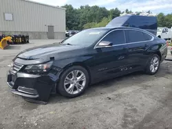 Salvage cars for sale at Exeter, RI auction: 2015 Chevrolet Impala LT