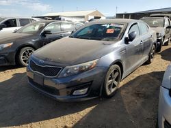 KIA salvage cars for sale: 2015 KIA Optima LX