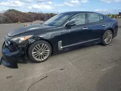 KIA Vehiculos salvage en venta: 2018 KIA Stinger