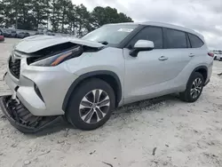 Vehiculos salvage en venta de Copart Loganville, GA: 2022 Toyota Highlander XLE