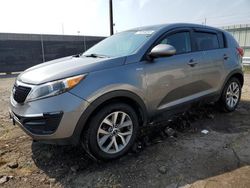 Salvage cars for sale at Woodhaven, MI auction: 2016 KIA Sportage LX