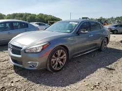 Salvage cars for sale at Windsor, NJ auction: 2015 Infiniti Q70 3.7