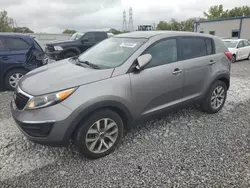 Salvage cars for sale at Barberton, OH auction: 2016 KIA Sportage LX