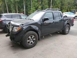 Salvage cars for sale at East Granby, CT auction: 2013 Nissan Frontier S