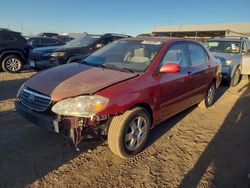 Toyota salvage cars for sale: 2005 Toyota Corolla CE