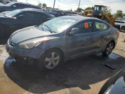 Salvage cars for sale at Chicago Heights, IL auction: 2013 Hyundai Elantra GLS