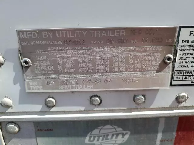 2013 Utility Reefer