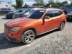 Salvage cars for sale at Opa Locka, FL auction: 2013 BMW X1 SDRIVE28I