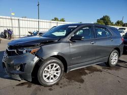 Salvage cars for sale at Littleton, CO auction: 2018 Chevrolet Equinox LS