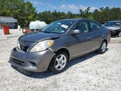 Salvage cars for sale from Copart Houston, TX: 2013 Nissan Versa S