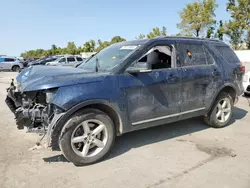 Vehiculos salvage en venta de Copart Bridgeton, MO: 2017 Ford Explorer XLT