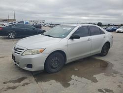 Salvage cars for sale at Grand Prairie, TX auction: 2011 Toyota Camry Base