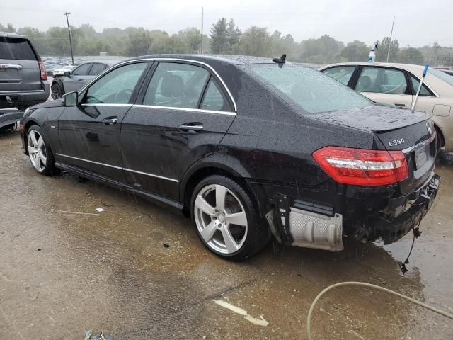 2012 Mercedes-Benz E 350 4matic