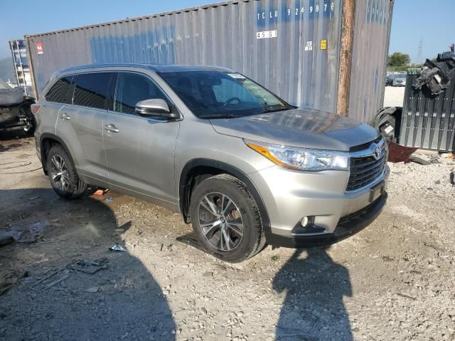 2016 Toyota Highlander XLE