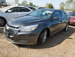 Salvage cars for sale at Elgin, IL auction: 2015 Chevrolet Malibu 1LT