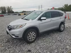 Salvage cars for sale at Barberton, OH auction: 2015 Honda CR-V EXL