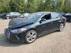 Salvage cars for sale at Cookstown, ON auction: 2017 Hyundai Elantra SE