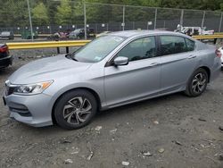 Honda salvage cars for sale: 2017 Honda Accord LX