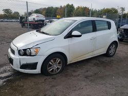 Vehiculos salvage en venta de Copart Chalfont, PA: 2015 Chevrolet Sonic LT