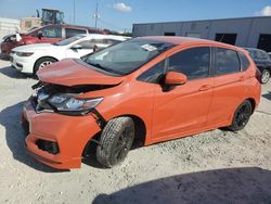 Salvage cars for sale from Copart Jacksonville, FL: 2018 Honda FIT Sport