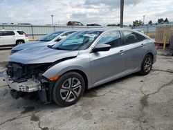 Salvage cars for sale at Dyer, IN auction: 2017 Honda Civic LX