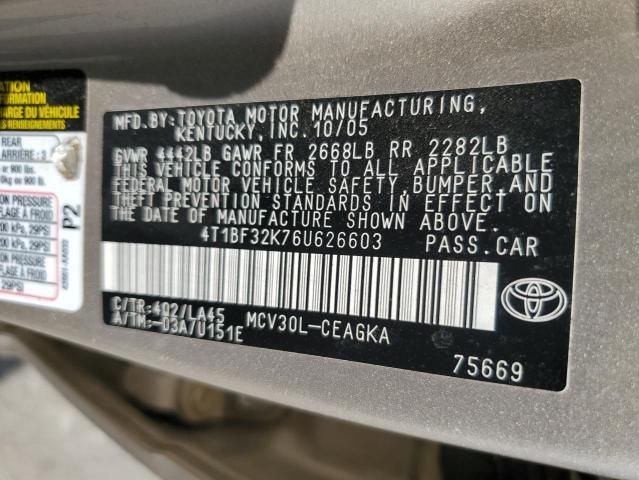 2006 Toyota Camry LE