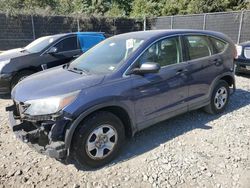 Salvage cars for sale at Waldorf, MD auction: 2014 Honda CR-V LX