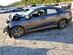 Salvage cars for sale at Hurricane, WV auction: 2017 Honda Civic EX