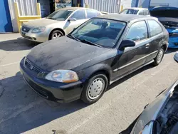 Honda salvage cars for sale: 1997 Honda Civic DX