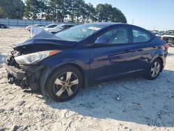 Salvage cars for sale at Loganville, GA auction: 2013 Hyundai Elantra GLS