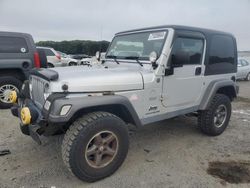 Salvage cars for sale at Assonet, MA auction: 2004 Jeep Wrangler X