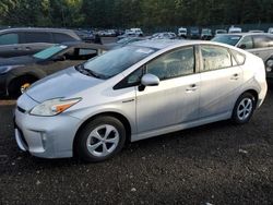 Salvage cars for sale at Graham, WA auction: 2014 Toyota Prius