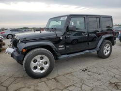 Salvage cars for sale at Lebanon, TN auction: 2014 Jeep Wrangler Unlimited Sahara