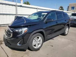 GMC salvage cars for sale: 2019 GMC Terrain SLE