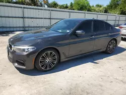 Salvage cars for sale at Corpus Christi, TX auction: 2017 BMW 530 I