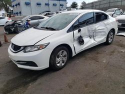 Honda salvage cars for sale: 2014 Honda Civic LX