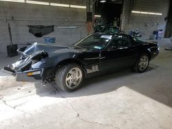 Salvage cars for sale at Angola, NY auction: 1990 Chevrolet Corvette ZR-1