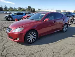 Salvage cars for sale at Martinez, CA auction: 2009 Lexus IS 250