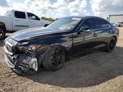 Salvage cars for sale at Mercedes, TX auction: 2014 Infiniti Q50 Base