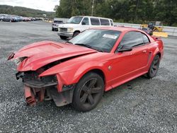 Salvage cars for sale at Concord, NC auction: 2004 Ford Mustang